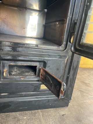 Cocina de Hierro Hergóm Negra