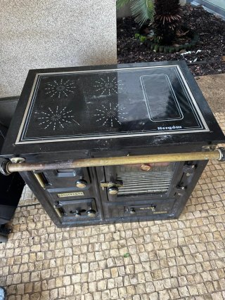 Cocina de Hierro Hergóm Negra