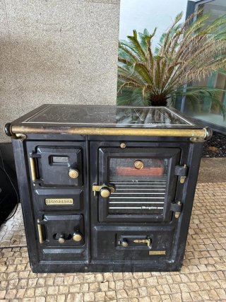 Cocina de Hierro Hergóm Negra