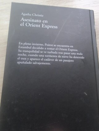 Libro Asesinato en el Oriente Express