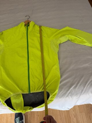 Chubasquero Ciclismo Endura Amarillo Neón