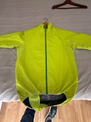 Chubasquero Ciclismo Endura Amarillo Neón