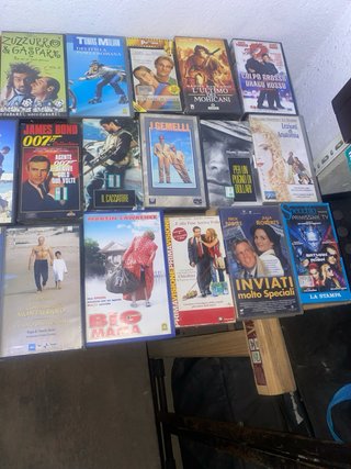 Lotto VHS Videocassette Originali - Film, Azione,