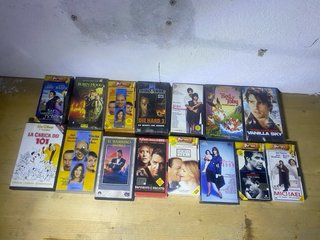Lotto VHS Videocassette Originali - Film, Azione,