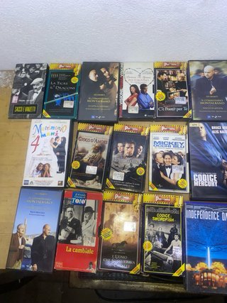 Lotto VHS Videocassette Originali - Film, Azione,
