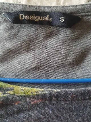 Camiseta Desigual Talla S Estampada