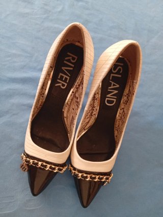 Zapatos tacón River Island Talla 36