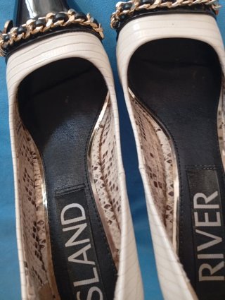 Zapatos tacón River Island Talla 36