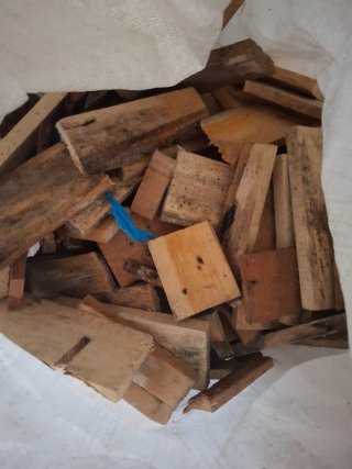 Madera de palets para quemar 28kg