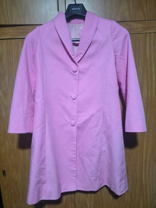 Chaqueta rosa mujer talla M