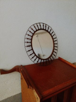 Espejo vintage cobre/latón