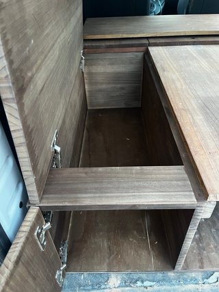 Kit camper furgoneta madera