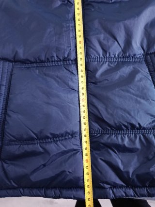 Chaleco acolchado azul talla L