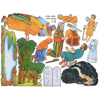 Biblia con Laminas de Fieltro con Maleta y Tablero