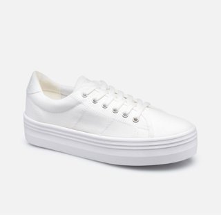 Zapatillas Blancas  Unisex  Marca: No Name