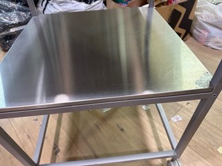 Carrito Cocina IKEA UDDEN Gris/Plata