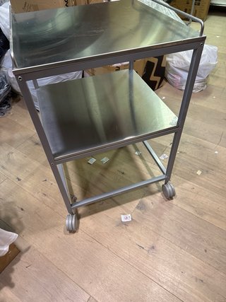 Carrito Cocina IKEA UDDEN Gris/Plata