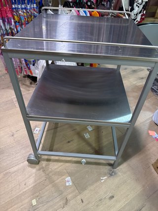 Carrito Cocina IKEA UDDEN Gris/Plata
