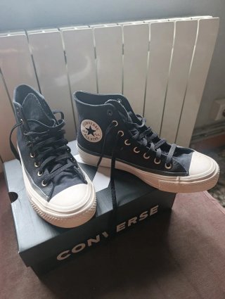 Converse All Star Negras Talla 40