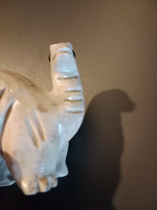 Figura Dinosaurio Piedra Gris Marrón