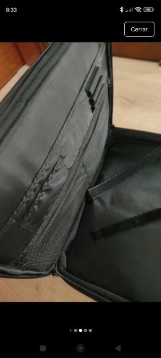 Maletín portátil negro