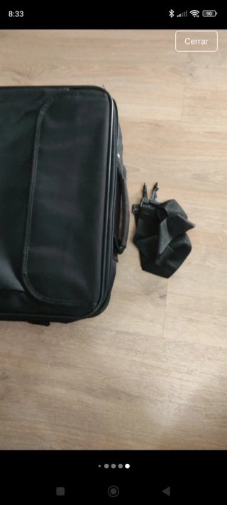 Maletín portátil negro