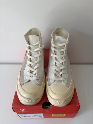 Converse Hi Hiking Stitch Beige/Blanco
