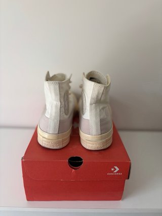 Converse Hi Hiking Stitch Beige/Blanco