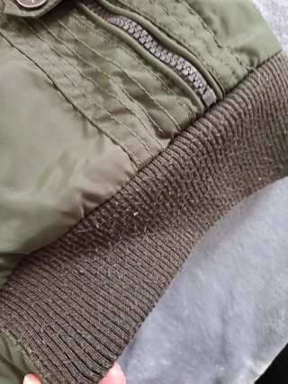 Chaqueta militar verde talla XL