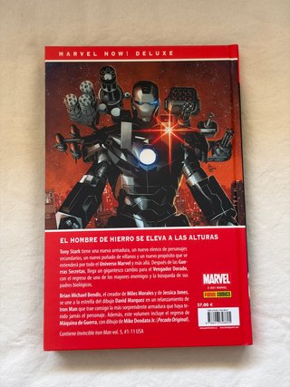 Iron Man de Bendis Marvel Now Deluxe tomo 1