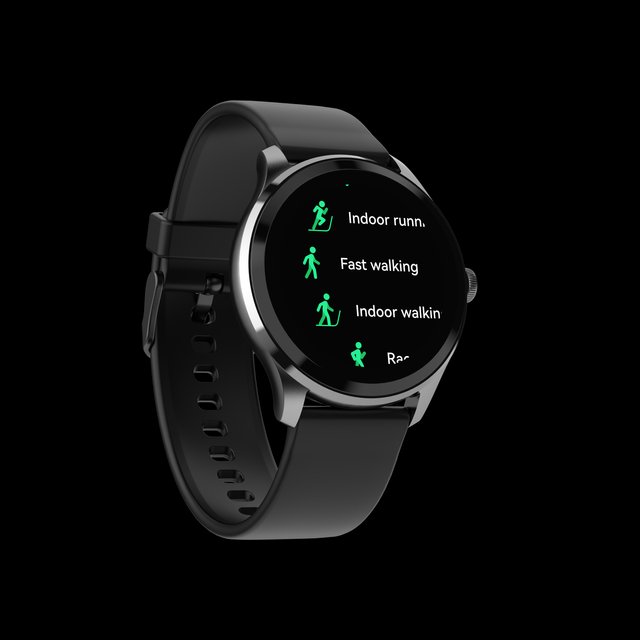 Reloj inteligente con GPS Leotec Simma negro