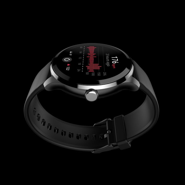 Reloj inteligente con GPS Leotec Simma negro