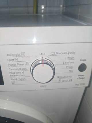 Lavadora Bosch 6kg 1200rpm A+++