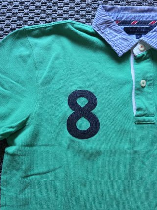 Polo Tommy Hilfiger Verde Taglia M