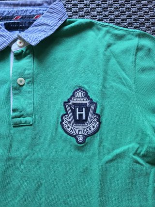 Polo Tommy Hilfiger Verde Taglia M
