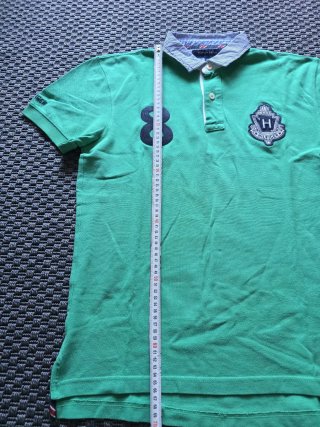Polo Tommy Hilfiger Verde Taglia M