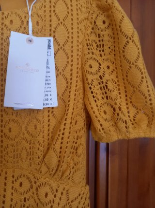 Vestido amarillo Springfield talla M