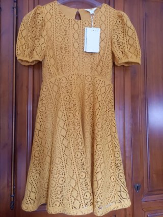 Vestido amarillo Springfield talla M