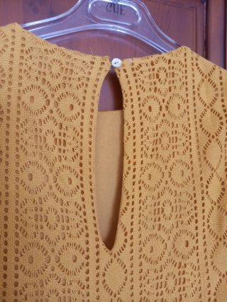 Vestido amarillo Springfield talla M