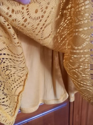 Vestido amarillo Springfield talla M