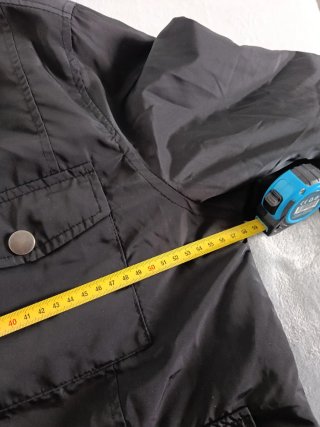 Chaqueta militar negra hombre Talla L