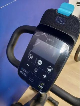 Bicicleta estática Domyos EB fold conectada y plegable