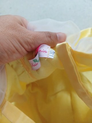 Disfraz Bella Princesa Amarillo