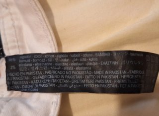 Pantalón corto Zara blanco hombre
