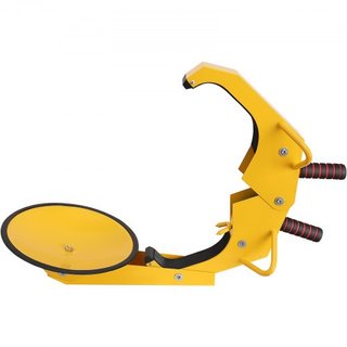 Abrazadera de Rueda, Bloqueo de Rueda para Remolque de 2 Piezas, Bloqueo de Neumático Antirrobo de Alta Resistencia, Bloqueo Ajustable para Neumáticos, Garras de Neumático, Bloqueos de Rueda para ...