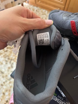 Zapatillas Adidas JR2185 Gris/Rojo