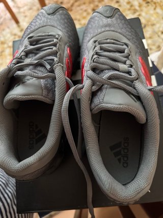 Zapatillas Adidas JR2185 Gris/Rojo