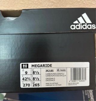 Zapatillas Adidas JR2185 Gris/Rojo