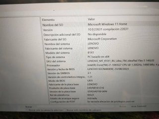Portátil Lenovo Ideapad flex 5 14IIl05