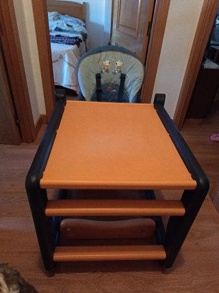 Trona Jane activa evo 2 en 1-con mesa desmontable